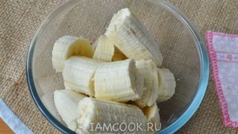 мягкое банановое мороженое