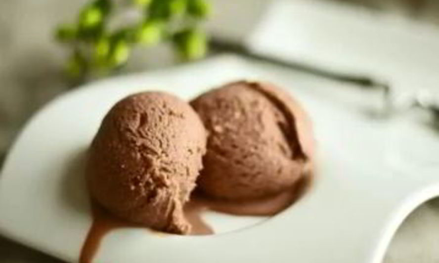 Рецепт шоколадного домашнего мороженого