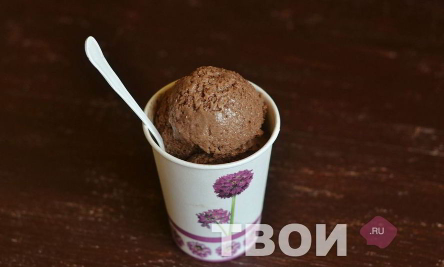 Рецепт шоколадного мороженого