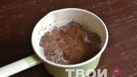 шоколадное мороженое