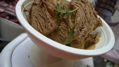 сливочное шоколадное мороженое