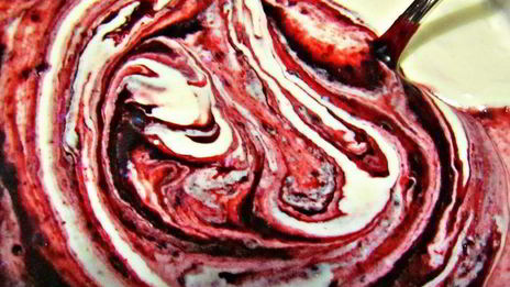 торт-мороженое ягодно-ореховый дуэт