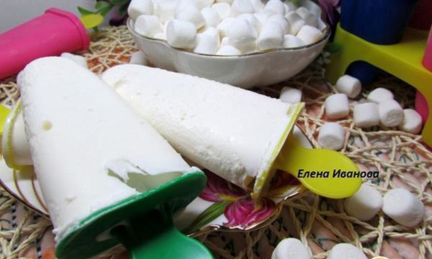 Рецепт зефирного мороженого