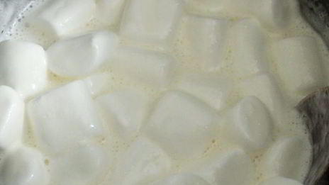 брауни с муссом из маршмеллоу