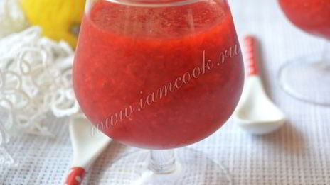 клубничный мусс