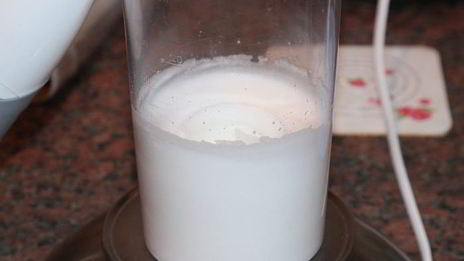 кофейно-творожный мусс