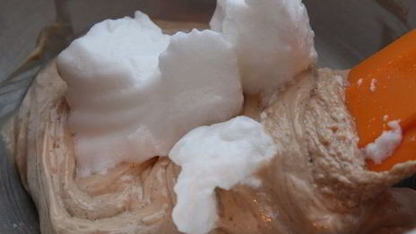 кофейно-творожный мусс