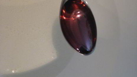 крем-мусс из белого шоколада роза-малина