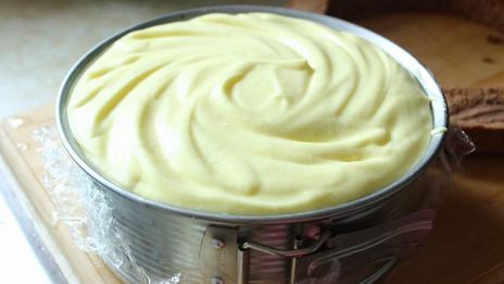 лимонно-шоколадный муссовый торт