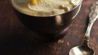 Лимонно-ванильный мусс