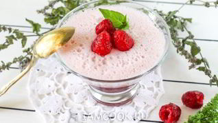 Малиновый мусс