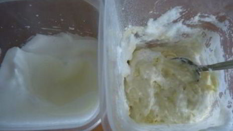 миндальный рулет с шоколадным муссом