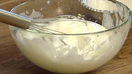 мусс из белого шоколада