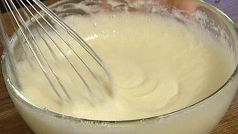 мусс из белого шоколада