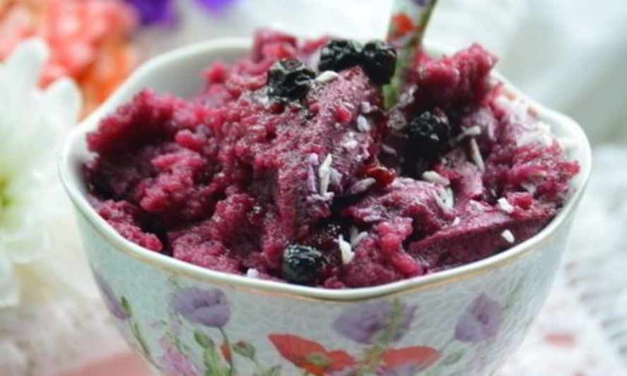 Рецепт мусса из черники