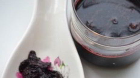 мусс из черники