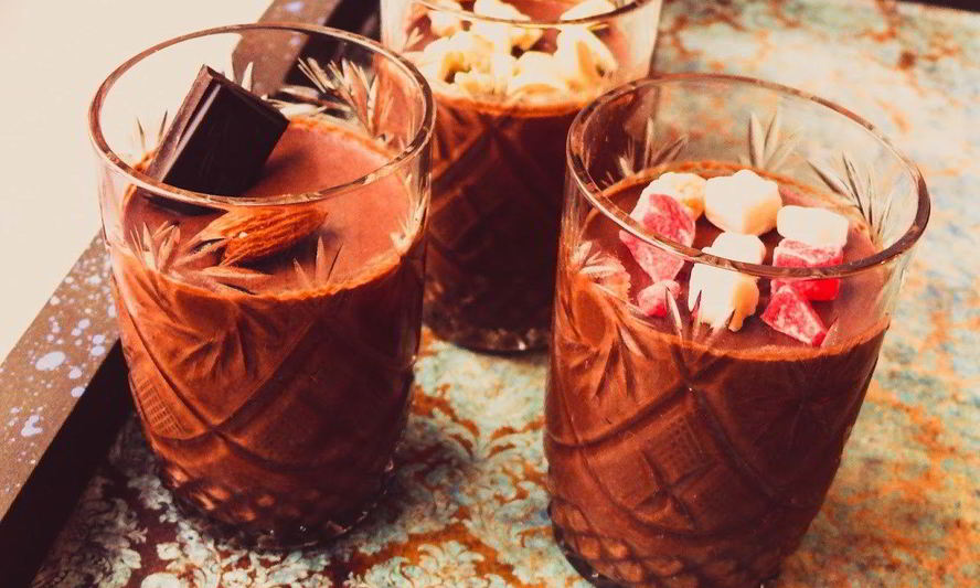 Рецепт мусса из горького шоколада