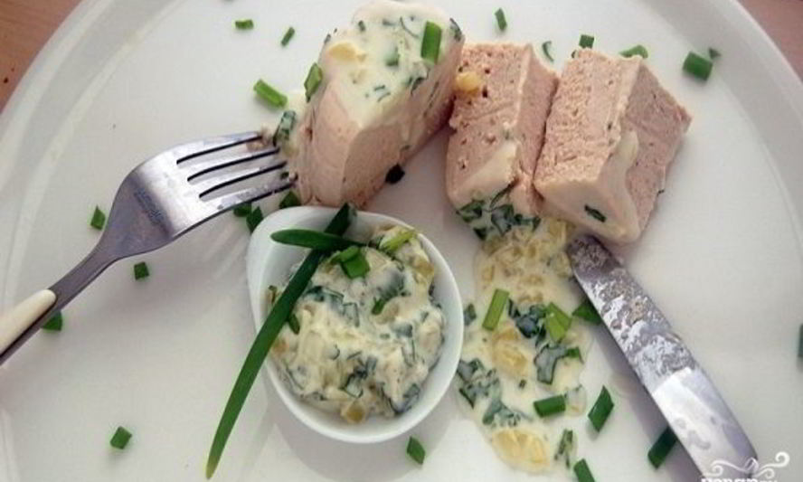 Рецепт мусса из курицы