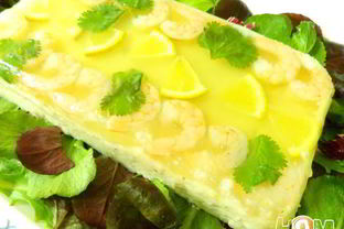 Мусс из рыбы и креветок