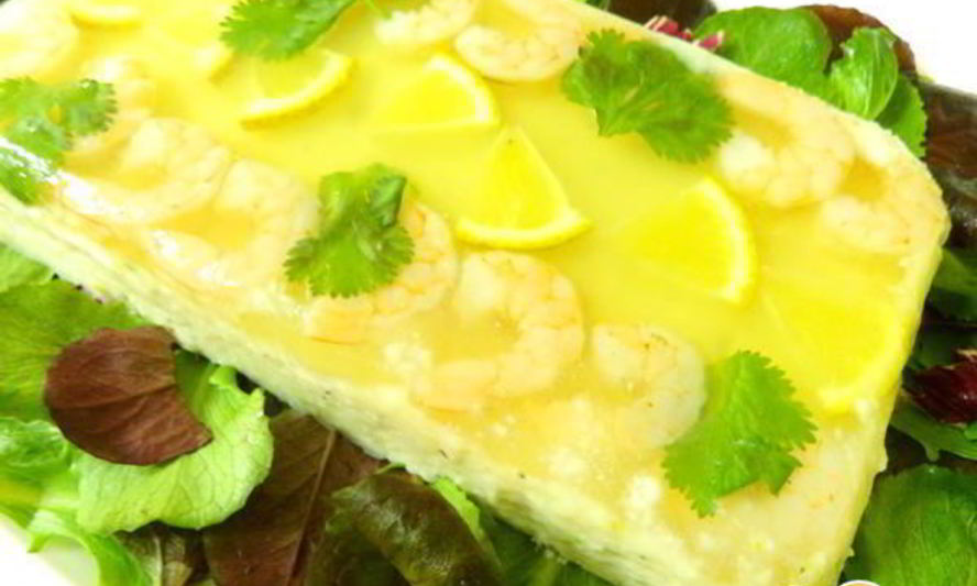 Рецепт мусса из рыбы и креветок