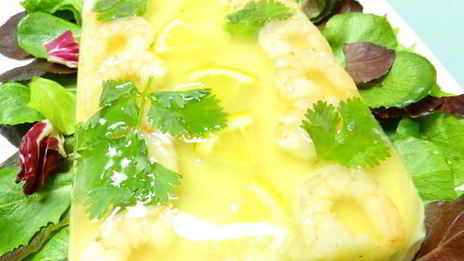 мусс из рыбы и креветок