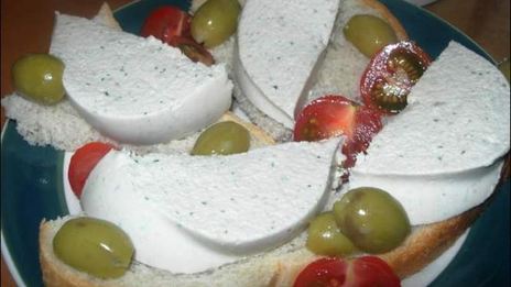 мусс из сыра и тунца