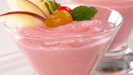 мусс с вишневым сиропом