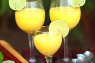 Простой мусс из манго