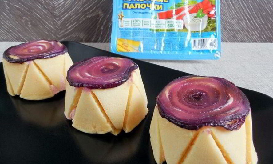 Рецепт шарлотта с крабовым муссом