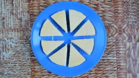 шарлотт с крабовым муссом