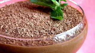 Шоколадно-манный мусс