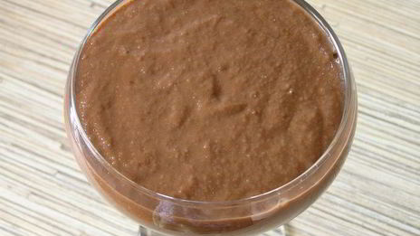 шоколадно-манный мусс