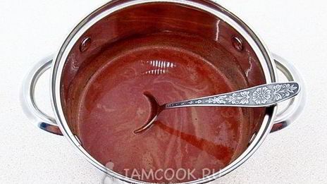 шоколадный мусс