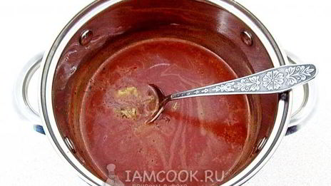 шоколадный мусс