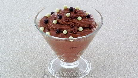шоколадный мусс