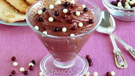 шоколадный мусс