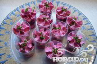 Свекольный мусс