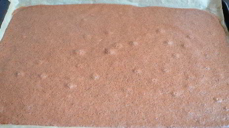 тирамису с кокосовым муссом, малиновым желе и черникой