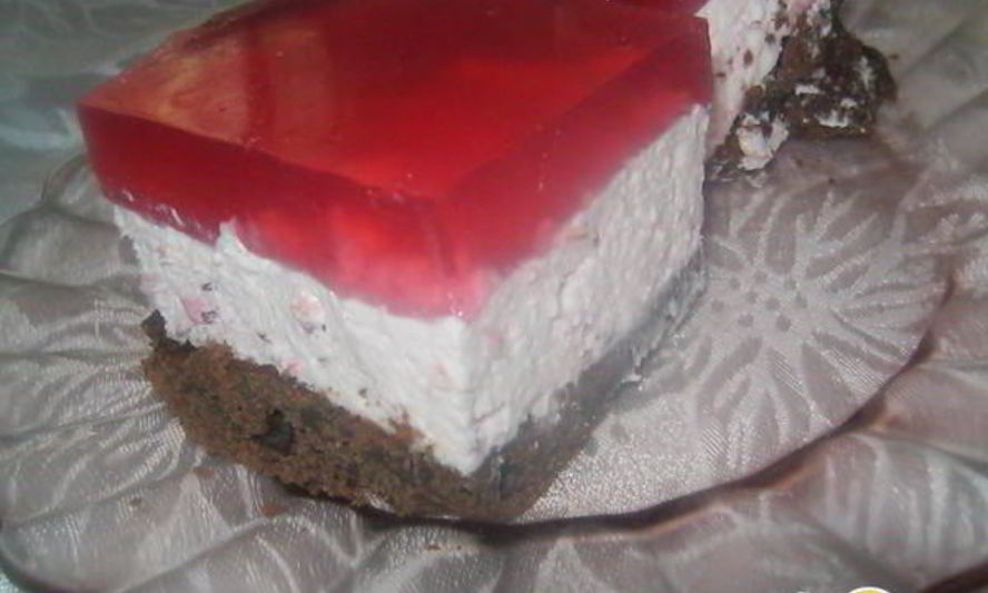 Рецепт торта-мусса из красной смородины