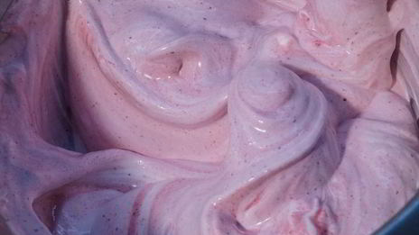 торт-мусс с клюквой и пралине