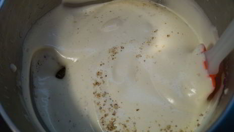 торт-мусс с клюквой и пралине