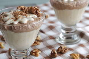 Творожно-банановый мусс