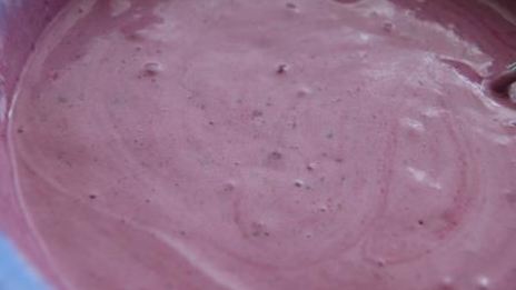 воздушный мусс из черной смородины