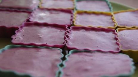 воздушный мусс из черной смородины