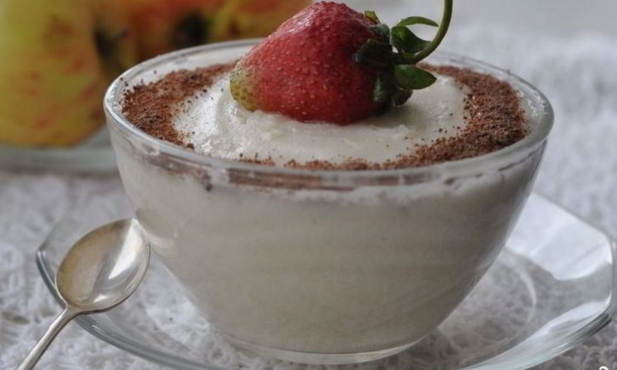Рецепт яблочного мусса с манкой