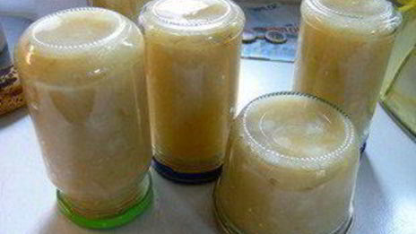 яблочный мусс