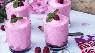 Ягодный мусс с белком