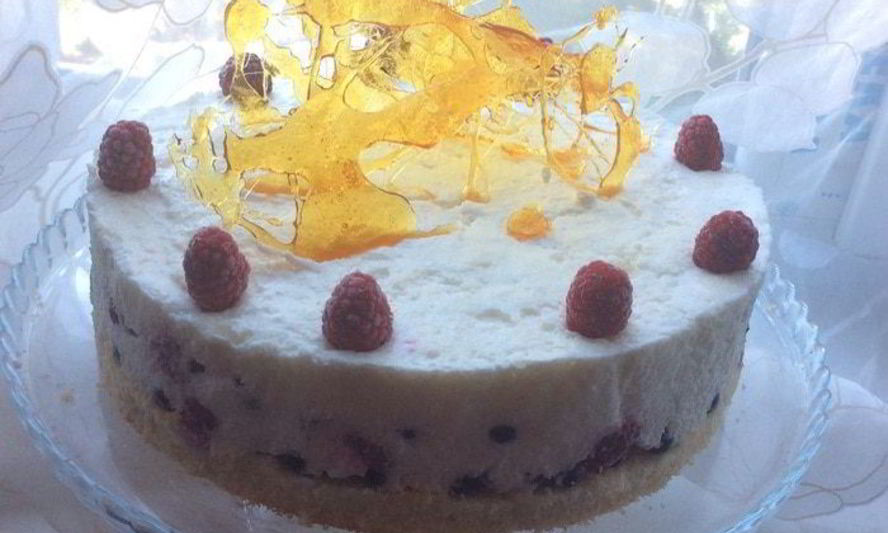 Рецепт ягодного торта-мусса