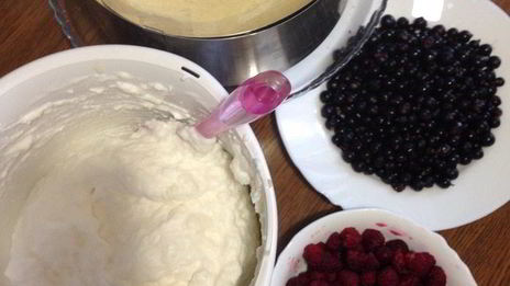 ягодный торт-мусс