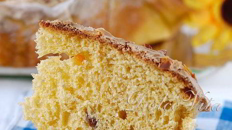 итальянский пасхальный кулич colomba на закваске